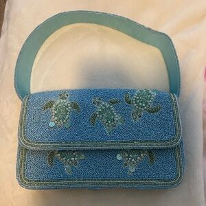 Beaded Turtle Bag